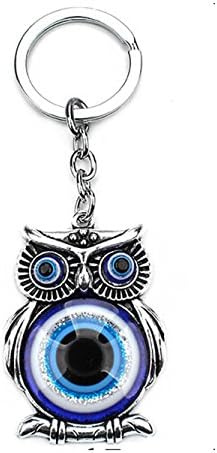 "Evil Eye Owl" Key Chain