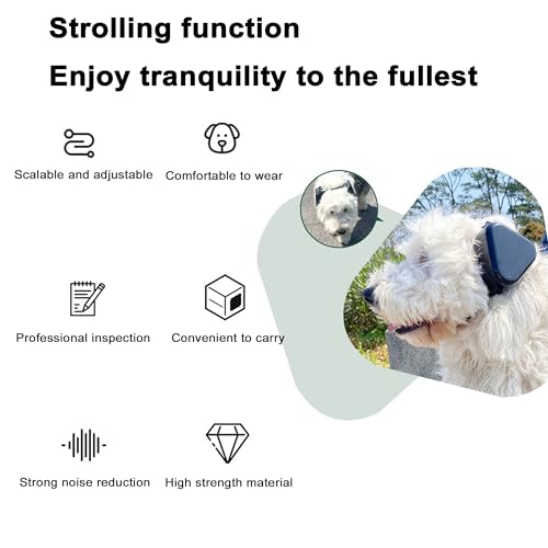 Image of Dog /Cat Ear Muffs for Noise Protection, Noise Cancelling Headphones for Small Dogs /Cats, Dog Ear Plugs for Small Dog and CAT, Hearing Protector for Thunder, Fireworks, Helicopters, Celebrations