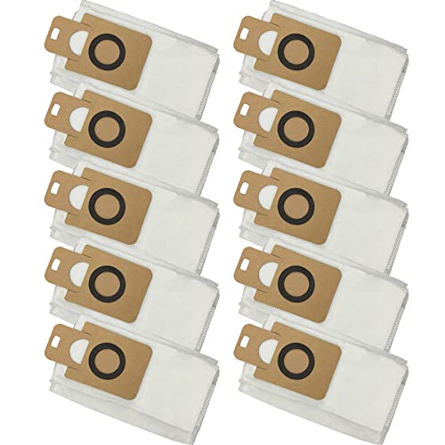 Odashen Lot de 10 sacs à poussière pour aspirateur robot Xiaomi Dreame Bot Z10 Pro/L10 Plus - 4 l Cover