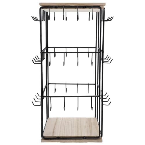 LIOOBO �ؐ��C�������O�f�B�X�v���C�X�^���h ��]���W���G���[�f�B�X�v���C���b�N �w�� �A�N�Z�T���[���[�t�� �J�E���^�[�g�b�v�p �W���G