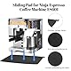 Gleitbrett für Ninja Espresso Machine ES501EU ES601EU Philips De’Longhi, Schnelles Bewegen Gleitbrett Gummi Unterlage Kaffeemaschine Unterlage Brett Rollbrett Kaffee Matte für Kaffeemaschine Zubehör