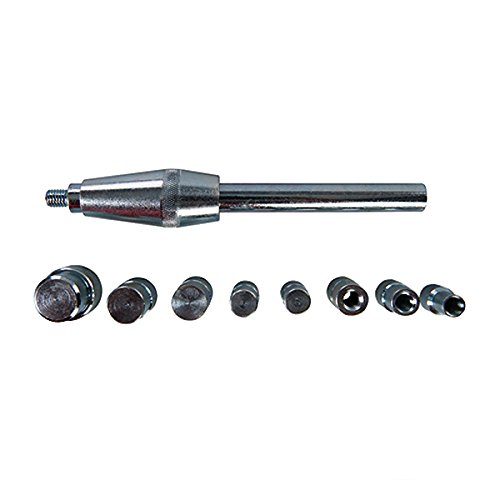 Silverline 357860 Jeu de Centreurs pour disques d'embrayage 9 pièces, Argent