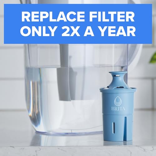 Image of Brita Elite Water Filter Replacement for Pitchers and Dispensers, BPA-Free, Reduces 99% of Lead, Lasts Six Months or 120 Gallons, Includes 1 Pitcher Replacement Filter (Pack of 12)