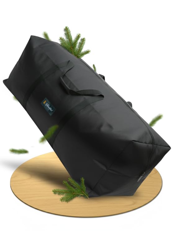 Heimflix Aufbewahrungstasche XXL für Weihnachtsbaum | Weihnachtsbaum Abdeckung & Weihnachtsbaum Tasche | Tannenbaum Tasche für Weihnachtsdeko Aufbewahrung | für 180cm Weihnachtsbaum Aufbewahrung