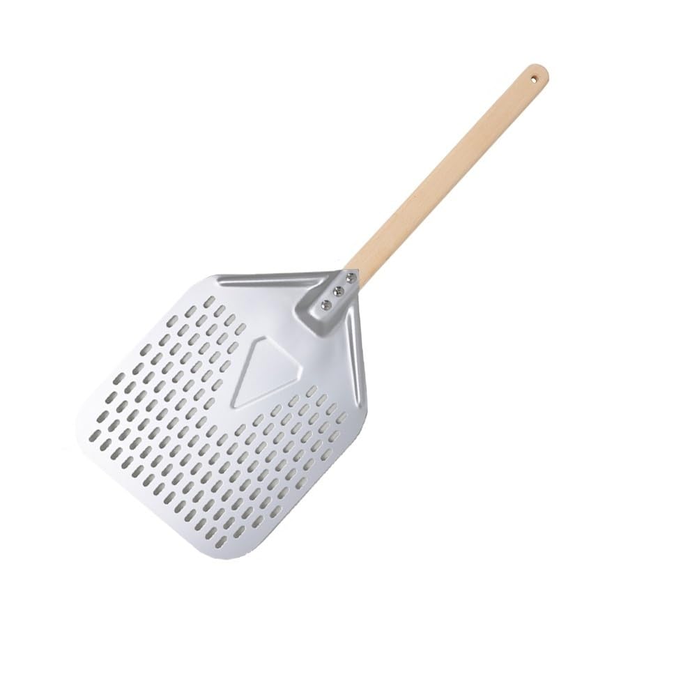 WANGSHAOWEI Pizza ​Paddle Big Pizza Shovel Turning Short Handle Square Turner Nonstick For Oven(10inch 66cm wood)