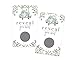 Greenery and Elephant Scratch Off Game Cards (30 Pack) Boys Baby Shower Games Cute Reveal to Win â€“ Blue Raffle Tickets for Door Prizes â€“ Jungle Sprinkle - Prince Party Favors