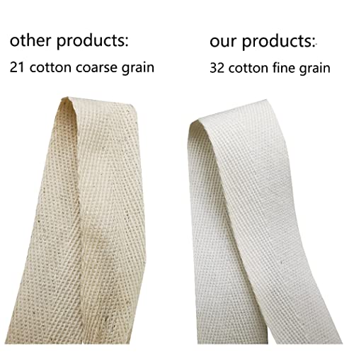 Nonmol Cotton Twill Tape Herringbone Tape 4/5 Inch Wide 100 Yard Soft Cotton Webbing Roll 20 Colors Mixed For Sewing Binding Gift Wrapping Diy Craft Making (4/5 Inch (2Cm) , Mixed Colors) #TOP2