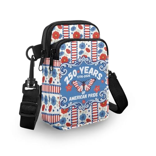 Image of Hawaiian Tribal Small Crossbody Bags for Women Cell Phone Bag Purse, Sea Turtle Zipper Sling Purses Shoulder Bag