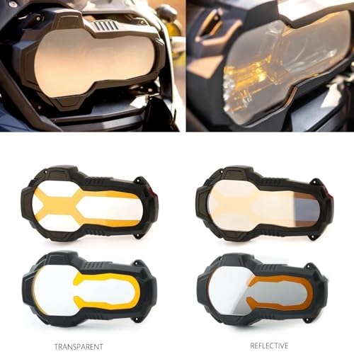 Grille phare moto R1250GS protection d'optique aventure - 3