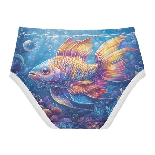 Cute Fish Color Toddler Girls's Underwear 2T 202b87202