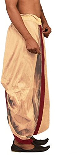 Image of Royal Kurta Men's 100% Cotton Kurta and Dhoti Set