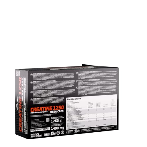 Olimp Creatine 1250 Mega Caps - 900 Kapseln – Ansicht 5