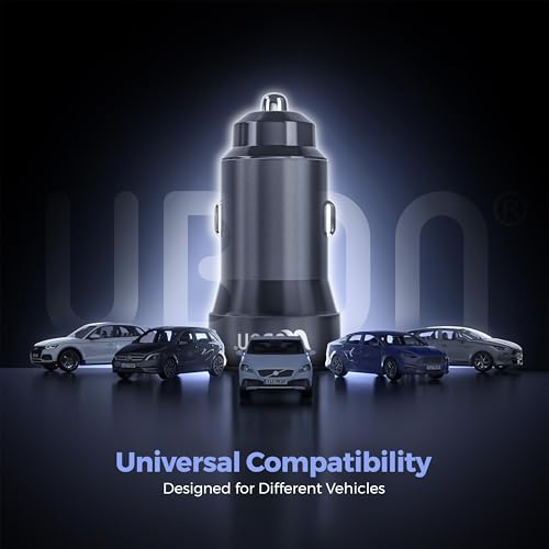 Image of Ubon Rocket 2.0 CH281 Car Charger, Black