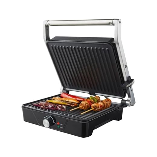 Tomado TGC4001S - Grote contactgrill - Instelbare temperatuur - 2000 Watt - Afmetingen (hxbxd) 13 x 36 x 34 cm RVS