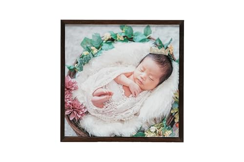 木製積み木フレーム フリーリー (ブラウン, 120×120)