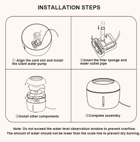 Fuente de agua automática para gatos 2.5L LoKori miniatura 5