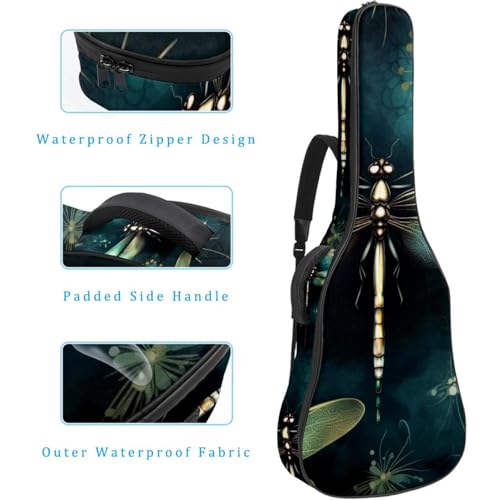 JRHEJTFZ Housse pour guitare acoustique de 1,9 cm d’épaisseur, imperméable, durable et élégant, imprimé ours blanc, Multicolore 4., 42.9×16.9×4.7 in, Motif imprimé tendance - Les Beatles, Paul McCartney, John Lennon, RIngo Starr, George Harrison JRHEJTFZ Housse pour guitare acoustique de 1,9 cm d'épaisseur, imperméable, durable et élégant, imprimé ours blanc, Multicolore 4., 42.9x16.9x4.7 in, Motif imprimé tendance – Image 5