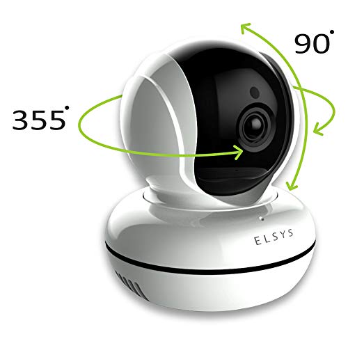 Câmera de Segurança Wifi Rotacional Interna ESC-WR2, ELSYS
