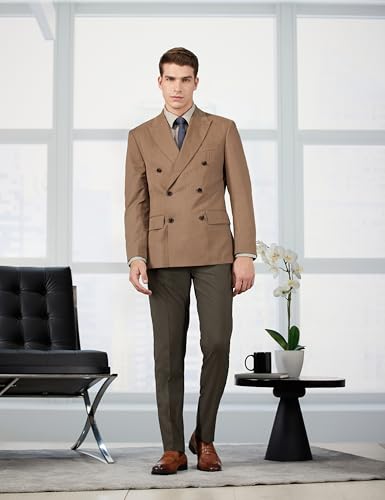 Image of Mid Rise Solid Formal Trousers