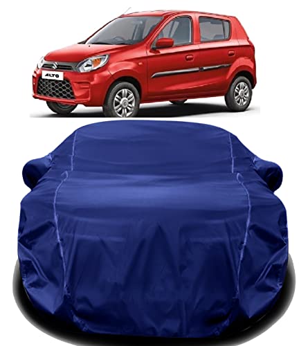 Image of AUCTIMO Alto Lxi Car Cover Waterproof with Triple Stitched Fully Elastic Ultra Surface Body Protection (Navy Look)