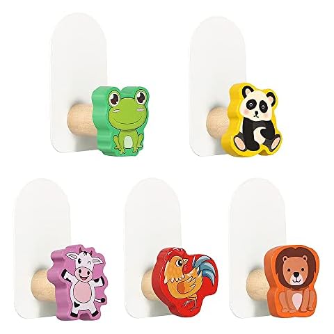 HIQE-FL Ganchos Autoadhesivos Madera Cover