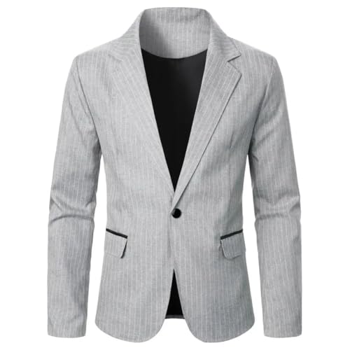 Men Casual Wedding Dinner Blazer Slim Business Suit Jacket for Banquet Stage Street3