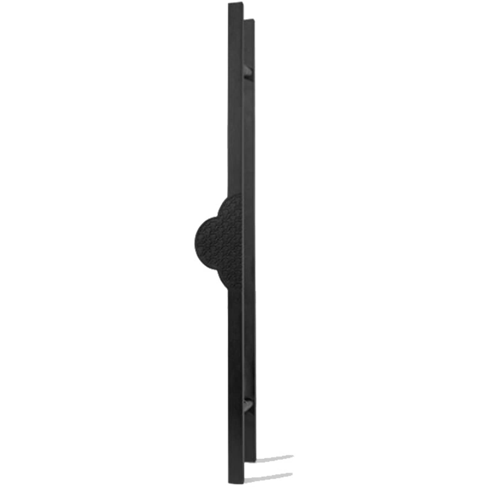 Lrfvhyqnk Black Barn Door Handles Sliding Pull, Sliding Door Handles Double Sided Solid Aluminum Exterior Interior Multicolor 60-100Cm(,100Cm/39.4In)