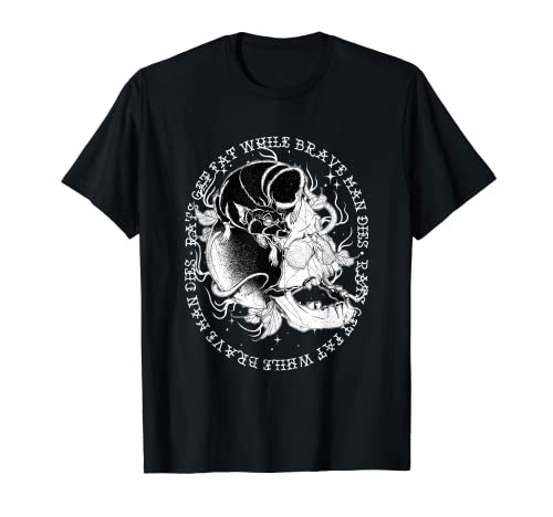 Las ratas engordan mientras los hombres valientes mueren tatuaje anti gobierno Camiseta