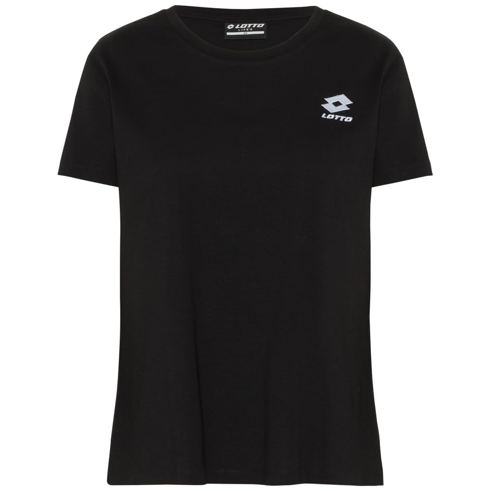 LOTTO Women's T-Shirt, Caviar, XL