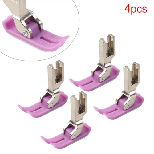 Cninba13 MT-18 Pie Prensatelas Plástico Extra Delgado 4PCS miniatura 5