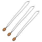 DOITOOL 3 Piezas Bastidores Colgantes de Madera Vintage para Manualidades Diy Base para Joyería Personalizada con Marco para Fotos Accesorios para Collares y Pulseras