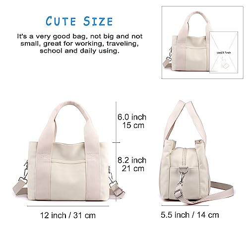 Bolso crossbody clásico con múltiples compartimentos miniatura 5