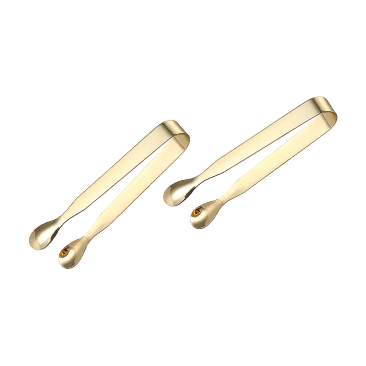 STOBAZA Stainless Steel Tongs Sugar Cube Holders Ice Cube Clamps Perfect for Tea Parties