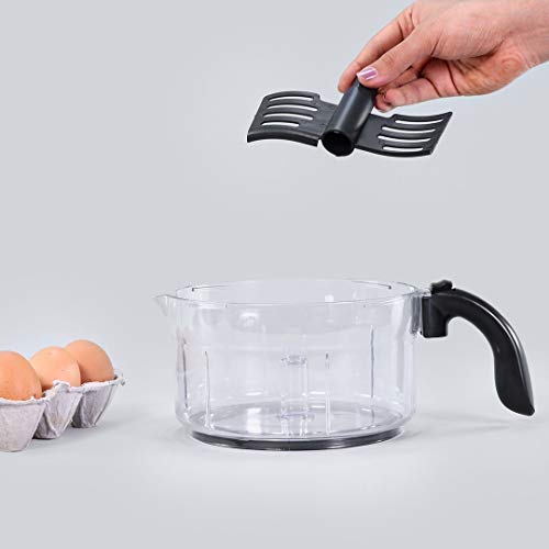 Wonderchef Turbo Chopper - Whip Blade, Black