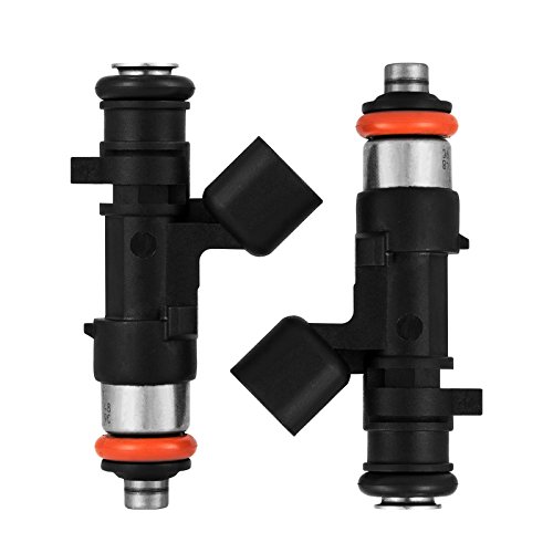 Mophorn Flow Matched Fuel Injectors 4 Hole Fuel Injectors High Impedance OEM Injectors (Fit for Dodge Chrysler)