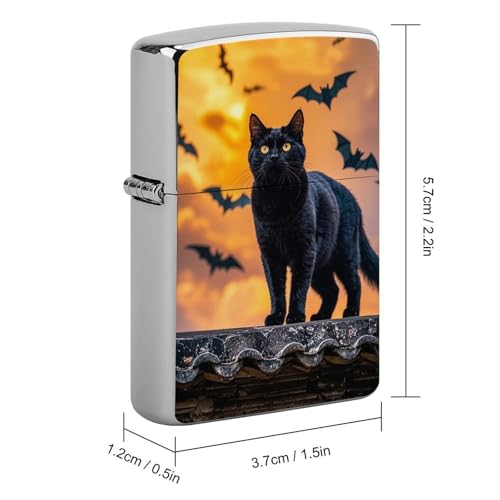 Funda clásica para encendedor The Black Cat miniatura 2