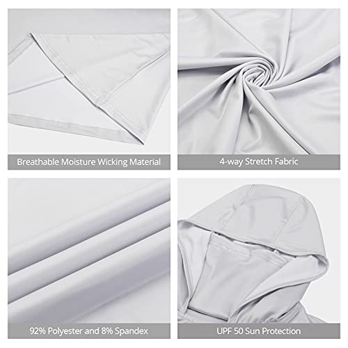 KastKing UPF 50 Fishing Hoodie Shirt For Men And Women, Long Sleeve Fishing Hiking Shirt, Breathable Moisture Wicking - Image 6