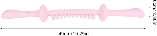 Miniatura 2 de Keenso Muscle Roller Stick, with Scale Patterned Handle, Multifunctional Manual Massage Tool for Whole Body Relaxation