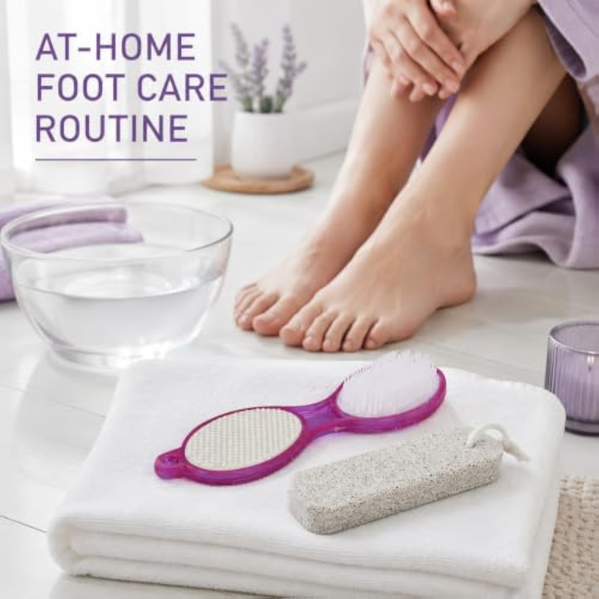 Foot Scrubber for Dead Skin, Combo Set
