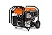 Generac GP8000E 8,000-Watt Gas-Powered Portable Generator - Electric Start, CO-Sense, CARB Compliant - Reliable Power for Emergencies & Recreation, Long Runtime, Durable Design
