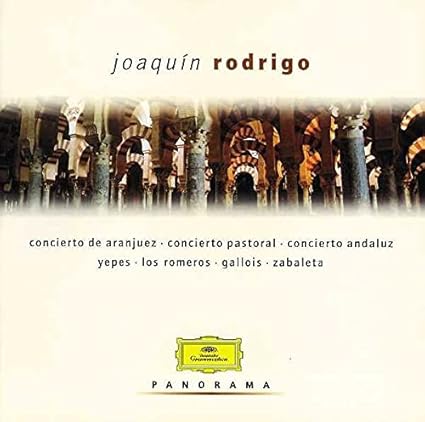 Rodrigo Concierto de Aranjuez Yepes, Zabaleta, Gallo, Rodrigo