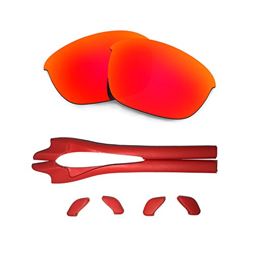Kit caoutchouc et verres Oakley Half Jacket 2.0 de qualité premium pour sportifs exigeants