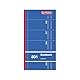 Herlitz 891614 FormularbuchBonbuch 801, 90 x 198 mm, sortiert