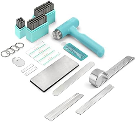 ImpressArt - Metal Stamping Kit, Includes All Essential Metal Stamping Tools for Jewelry Making and DIY Hand Stamping Custom Made Projects (Bridgette, Deluxe Bracelet Bending Kit)