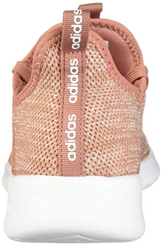 adidas womens Cloudfoam Pure Running Shoe, Pink/Pink/White, 7.5 US