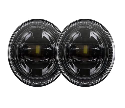 Phares antibrouillard LED 30W ronds haute performance Ford