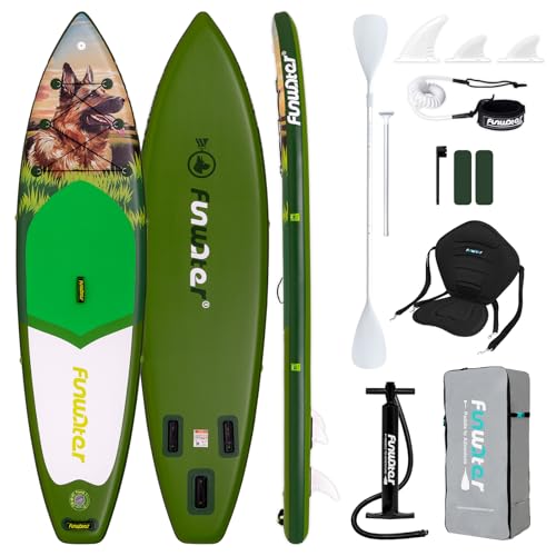 FunWater Inflatable Paddle Board with Full Kit - 50% Off