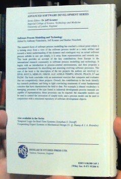 Software Process Modelling and Technology: No.3