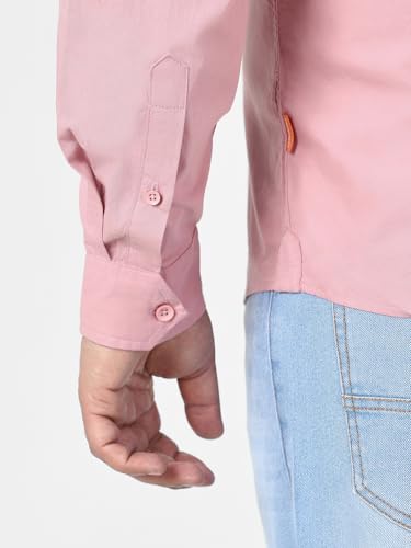 Image of Urbano Plus Men's Cotton Full Sleeve Regular Fit Casual Solid Shirt