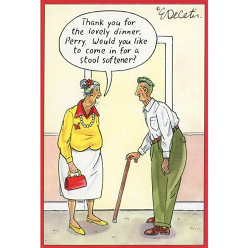Pictura After Dinner Stool Softener Card - Humorous Birthday